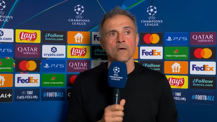 星空入口-首回合5-2大胜！恩里克：次回合若只想守住比分，那将是巨大错误